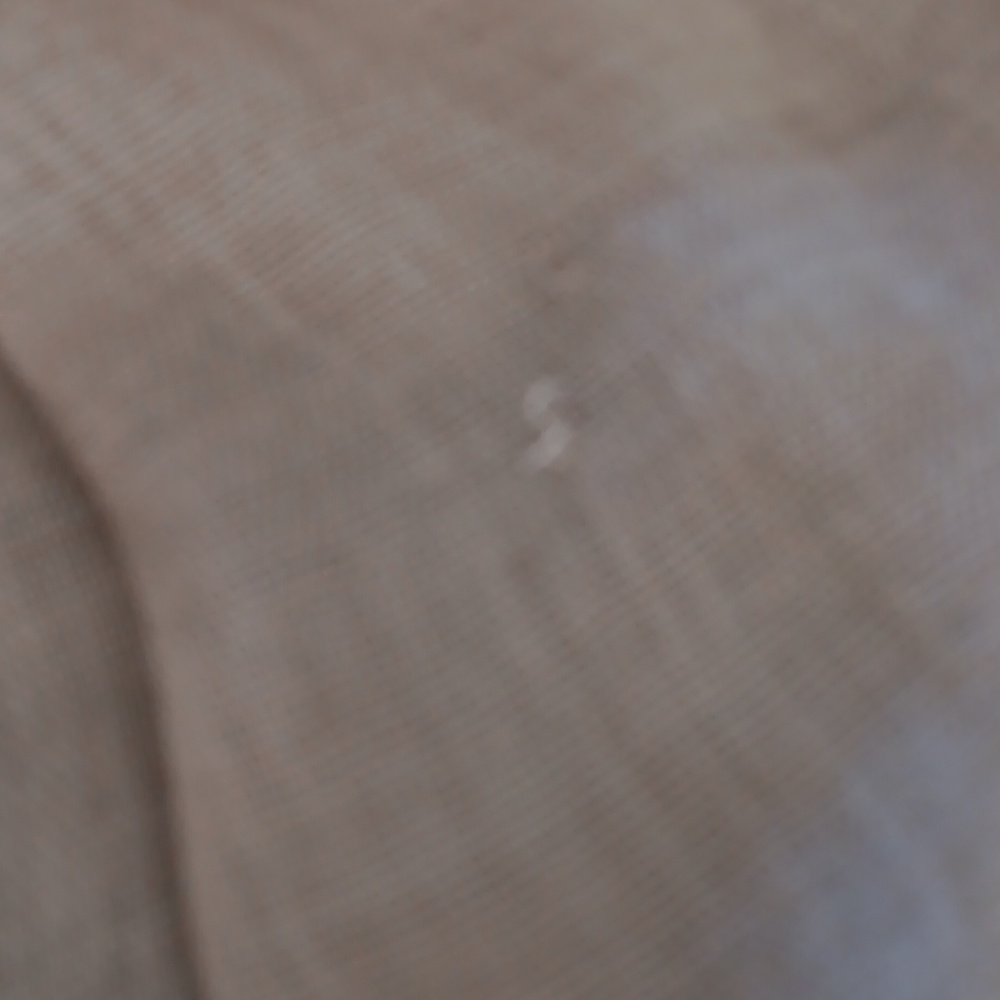 Beige & solid white scarf - Picture 5 of 5